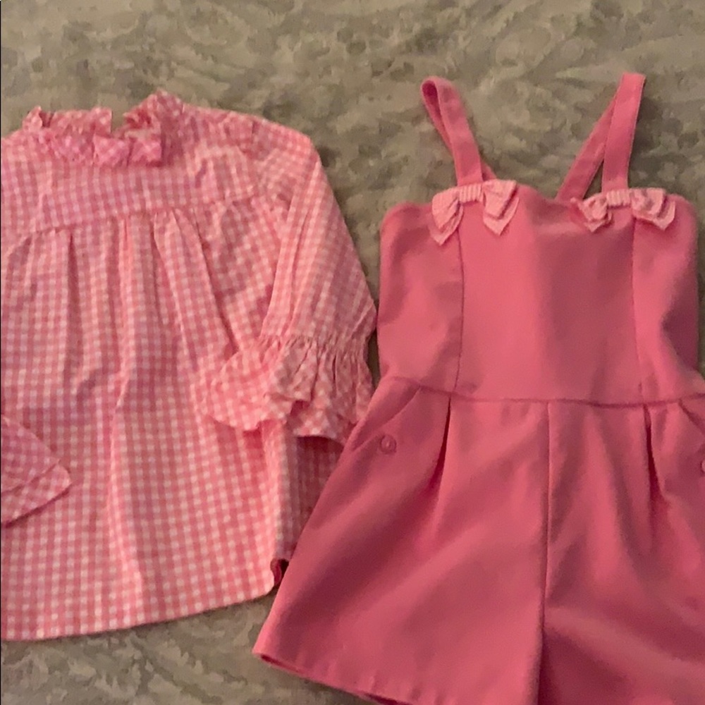 Janie and Jack 2 Piece Set Size 8